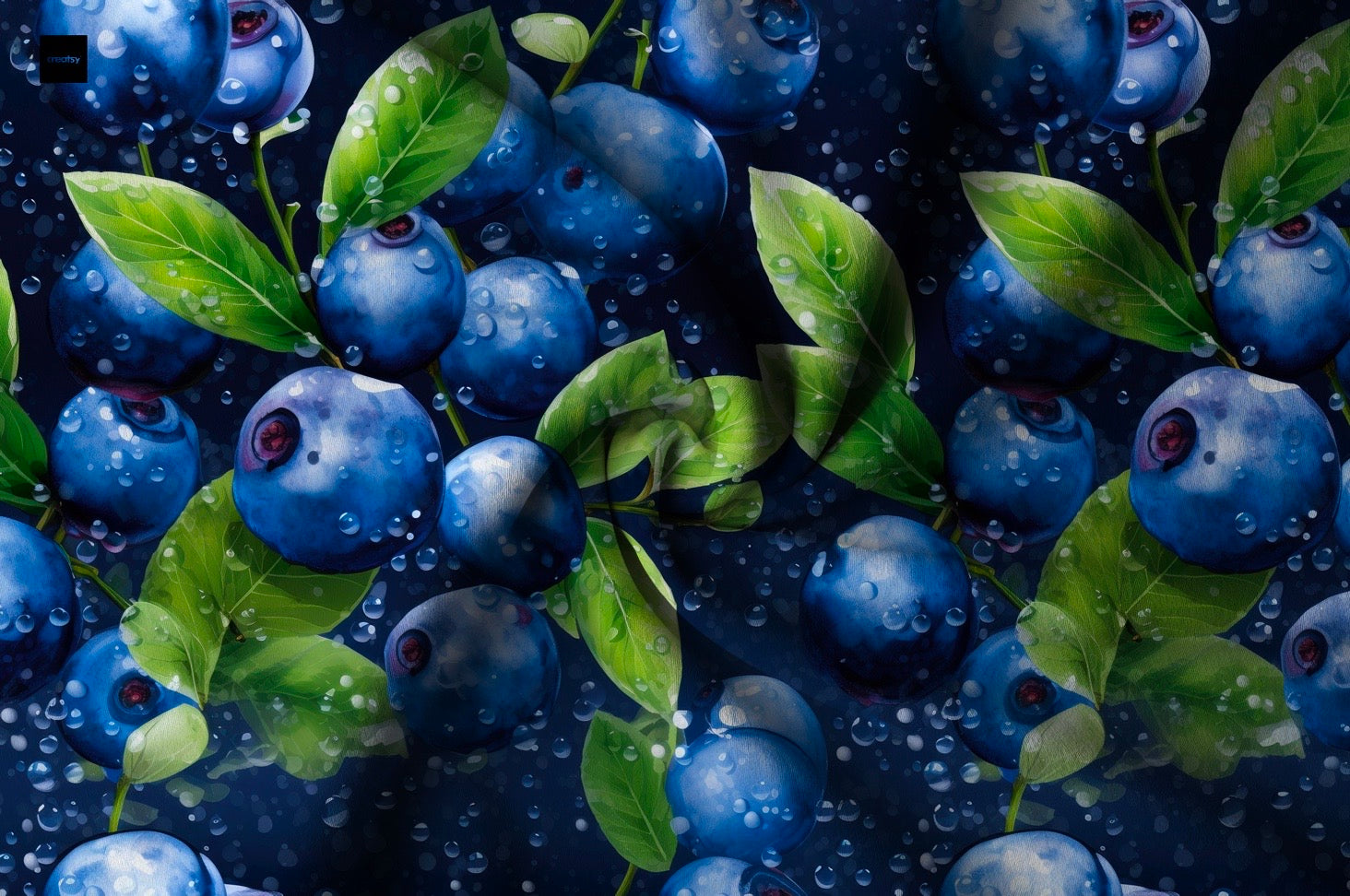 Blau Beeren